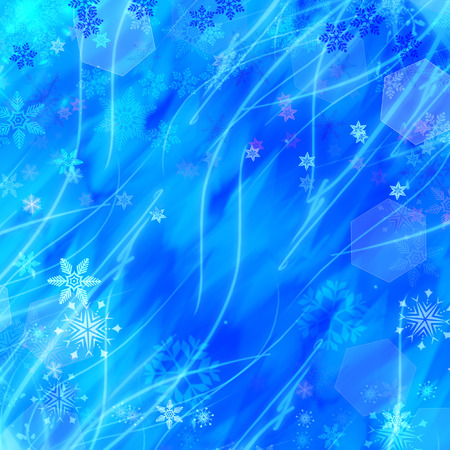 christmas background blueの写真素材