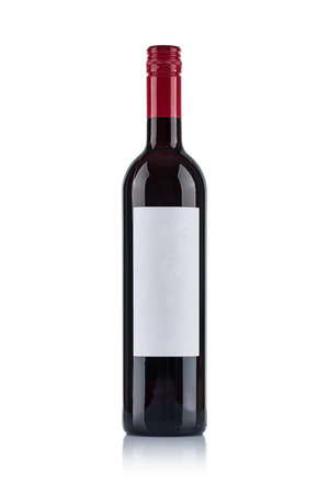 red wine bottleの写真素材