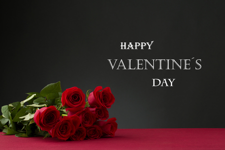 roses background for valentine dayの写真素材