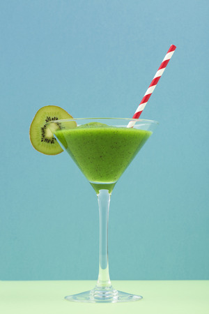 kiwi smoothieの写真素材