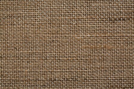 Texture of jute, burlap canvas backgroundの写真素材