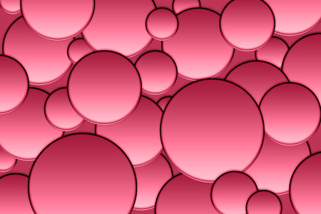 gradient circles background, magenta color seamless patternの写真素材