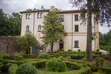 Villa Savorelli in Sutri, province of Viterbo, Italyのeditorial素材