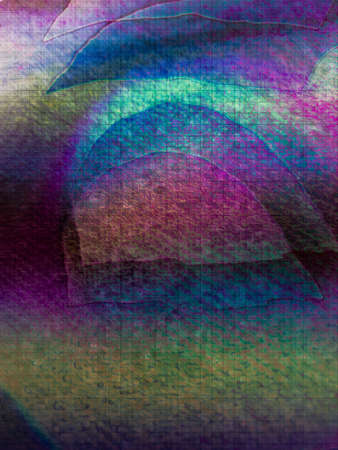multicolored patterns and shapes on an abstract backgroundの写真素材