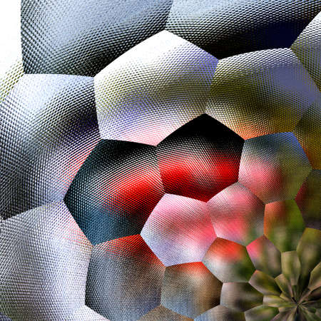 multicolored shapes on an abstract background