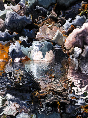 multicolored shapes on an abstract backgroundの写真素材