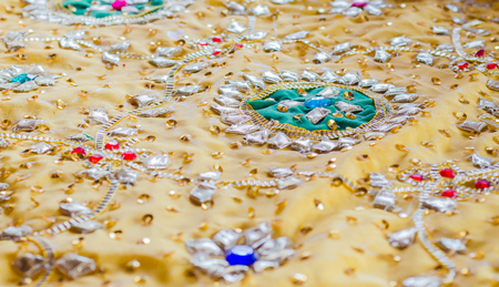 decorative cloth used during the Hindu ceremonies