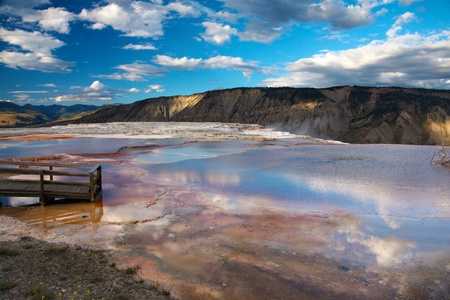 yellowstone national parkの写真素材