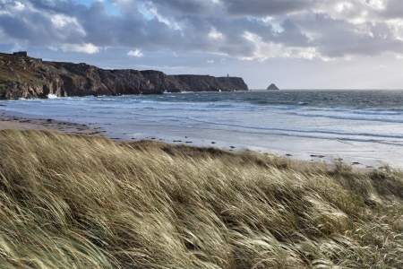 The fantastic and stormy coasts of northern France