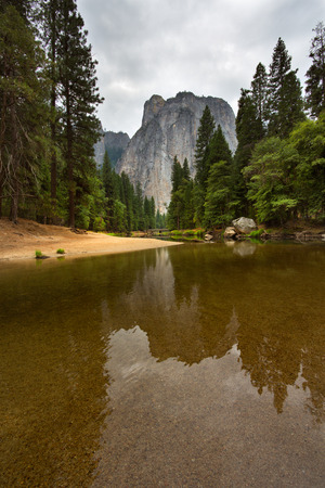 Wild landscape in Yosemite in summerの写真素材