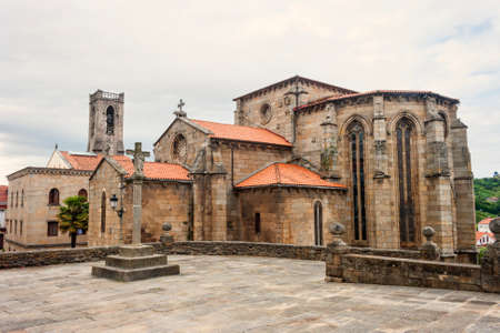 The beutifull Santa Maria Azogue Church, Betanzos, Spain, 2009-06-28