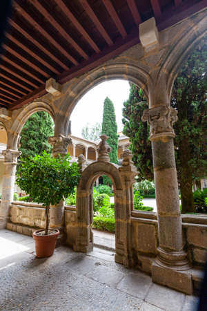 Monastery of Yuste, the place where Carlos I of Spain and V of Germany stayed and died.のeditorial素材