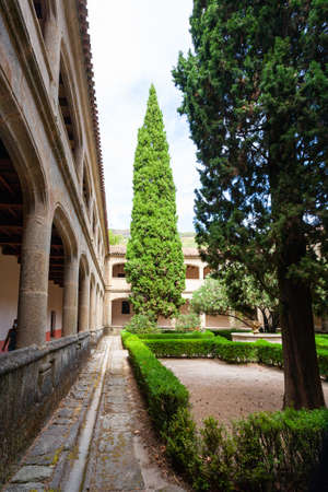 Monastery of Yuste, the place where Carlos I of Spain and V of Germany stayed and died.のeditorial素材
