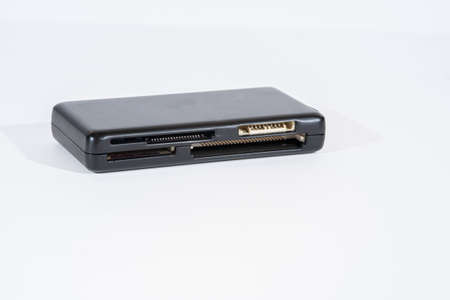 Multi-Card Reader on the office tableの写真素材