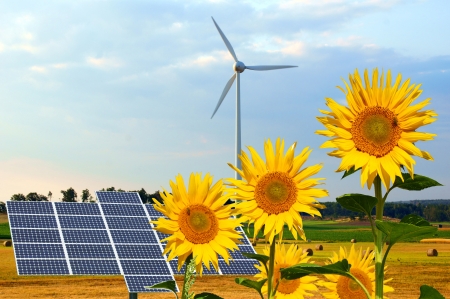 renewable energiesの写真素材