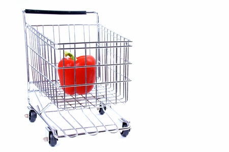 shopping cartの写真素材