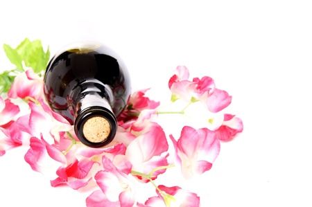 wine bottleの写真素材