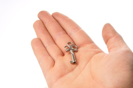 Key in a Hand      の写真素材