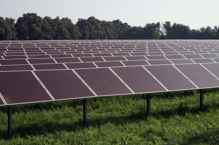 solar fieldの写真素材