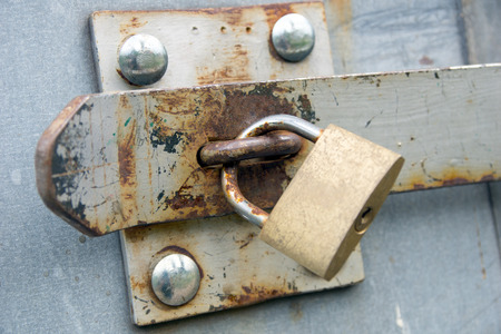old padlockの写真素材