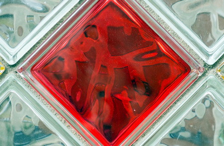 Glass blocks backgroundの写真素材