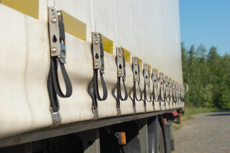 Safety turnbuckle at a truck