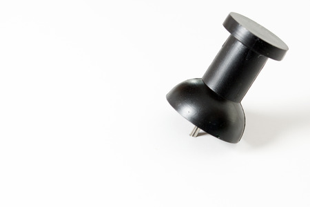 black pin needle on a light backgroundの写真素材