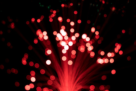 abstract red light backgroundの写真素材