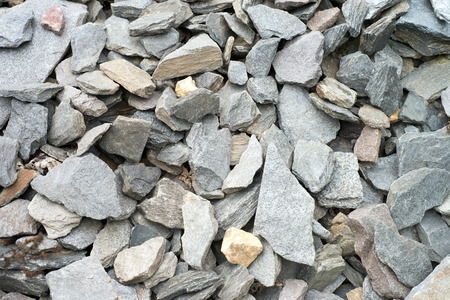 many quarry stones in a heap