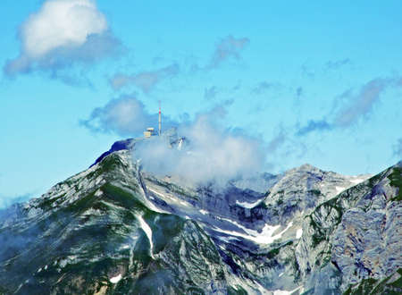 Mountain range Alpstein - Canton of St. Gallen, Switzerland