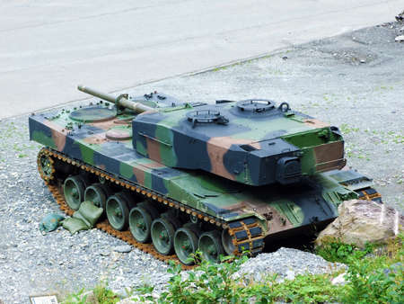 Old military tanks on the Shooting range Wichlen or alte militÃ¤rische Panzer am Schiessplatz...
