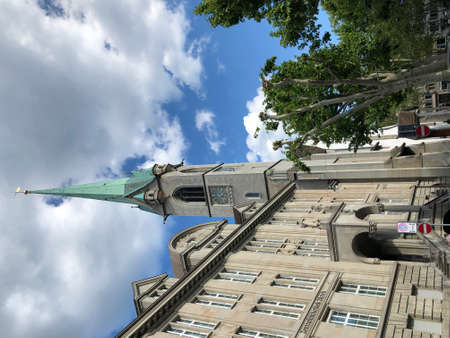 Predigerkirche - one of the four main churches of the old town of Zurich, Switzerland