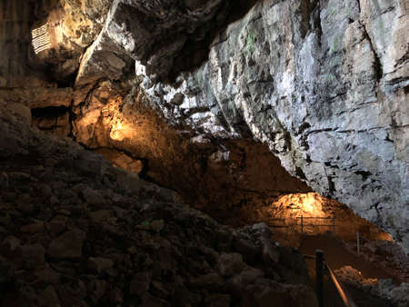Prehistoric Wildkirchli caves or die WildkirchlihÃ¶hle (HÃ¶hlebÃ¤re or Hoehlebaere and...