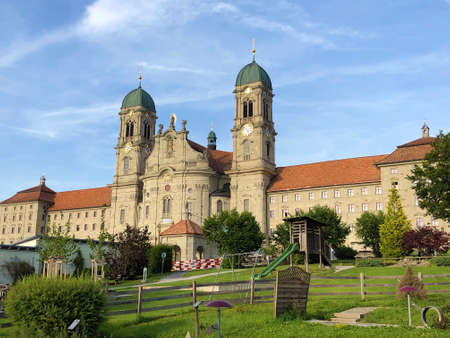 Benedictine monastery Einsiedeln Abbey or Das Kloster Einsiedeln - Canton of Schwyz, Switzerland
