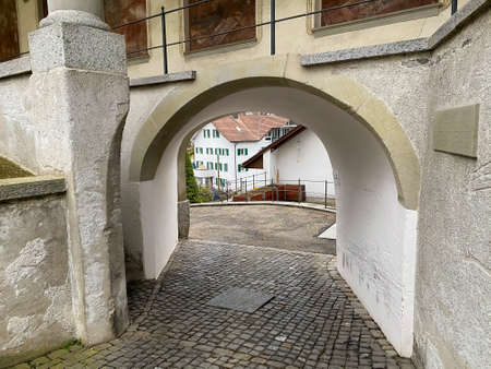 Former Franciscan monastery Werthenstein (Ehemaliges Franziskaner-Kloster Werthenstein oder Kloster Werthenstein) - Switzerland (Schweiz)の写真素材