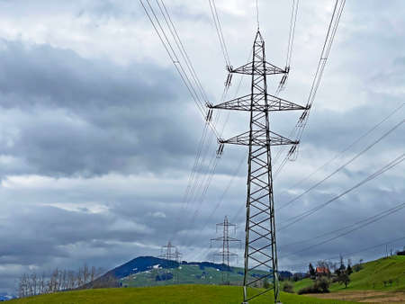 Green energy and the global energy crisis - Swiss transmission lines for the transport of...