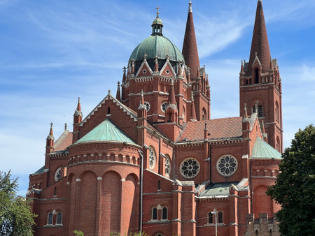 The Äakovo Cathedral or Cathedral basilica of St. Peter - Djakovo, Croatia (ÄakovaÄka...