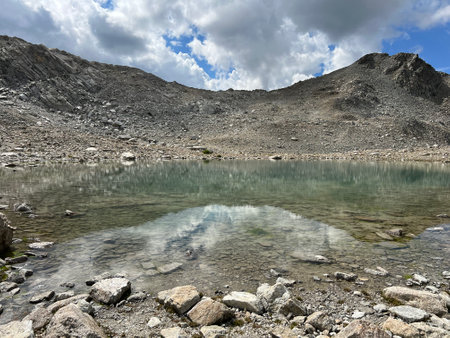 The JÃ¶riseen (Joeriseen or Joriseen) - group of Alpine lakes located ih the Silvretta Alps...