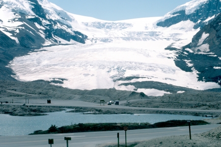 Columbia Icefieldの写真素材