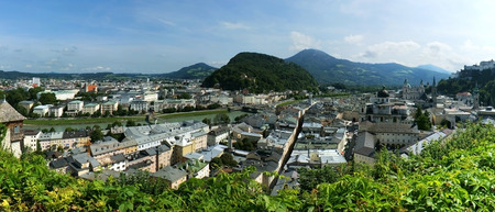Salzsburg in Augustのeditorial素材