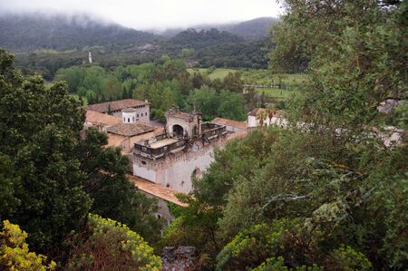 The Lluc Sanctuary has been a place of pilgrimage since time immemorial, and its name comes from Lucus, which means âsacred forestâ.の写真素材