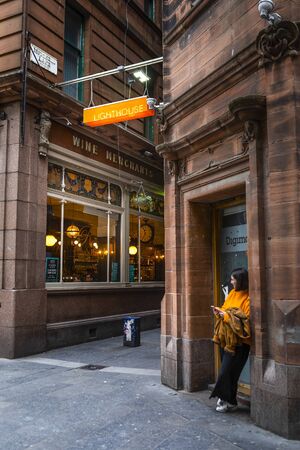 Lighthouse in the city center of Glasgow7のeditorial素材