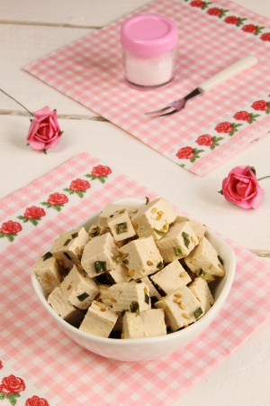 Tofu saladの写真素材