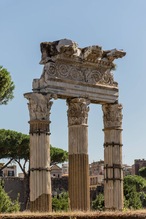 roman forumの写真素材