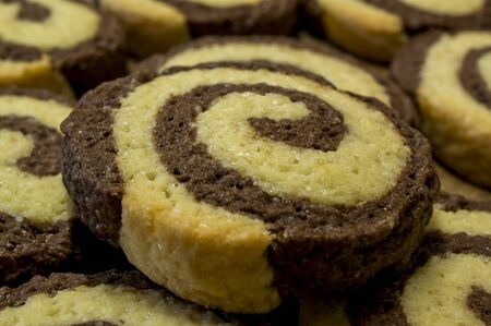 cookies as invitation for Santa clausの写真素材