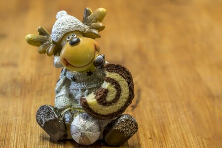 outrageous deco eats santas cookiesの写真素材