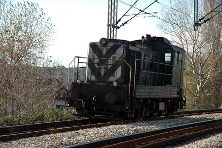 Old Diesel Locomotive