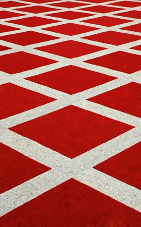 Patterns on a rugの写真素材