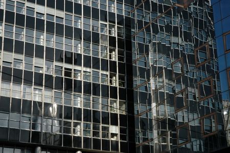 Front side of a large building