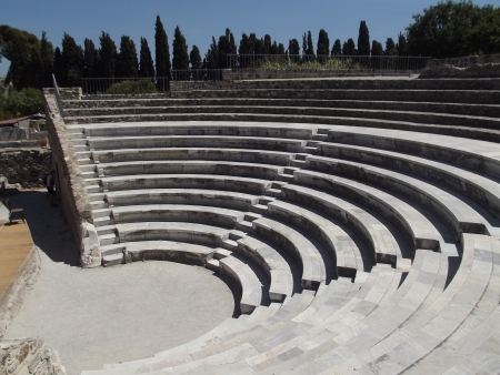 Anfi Theatre in Kos island Greeceの写真素材